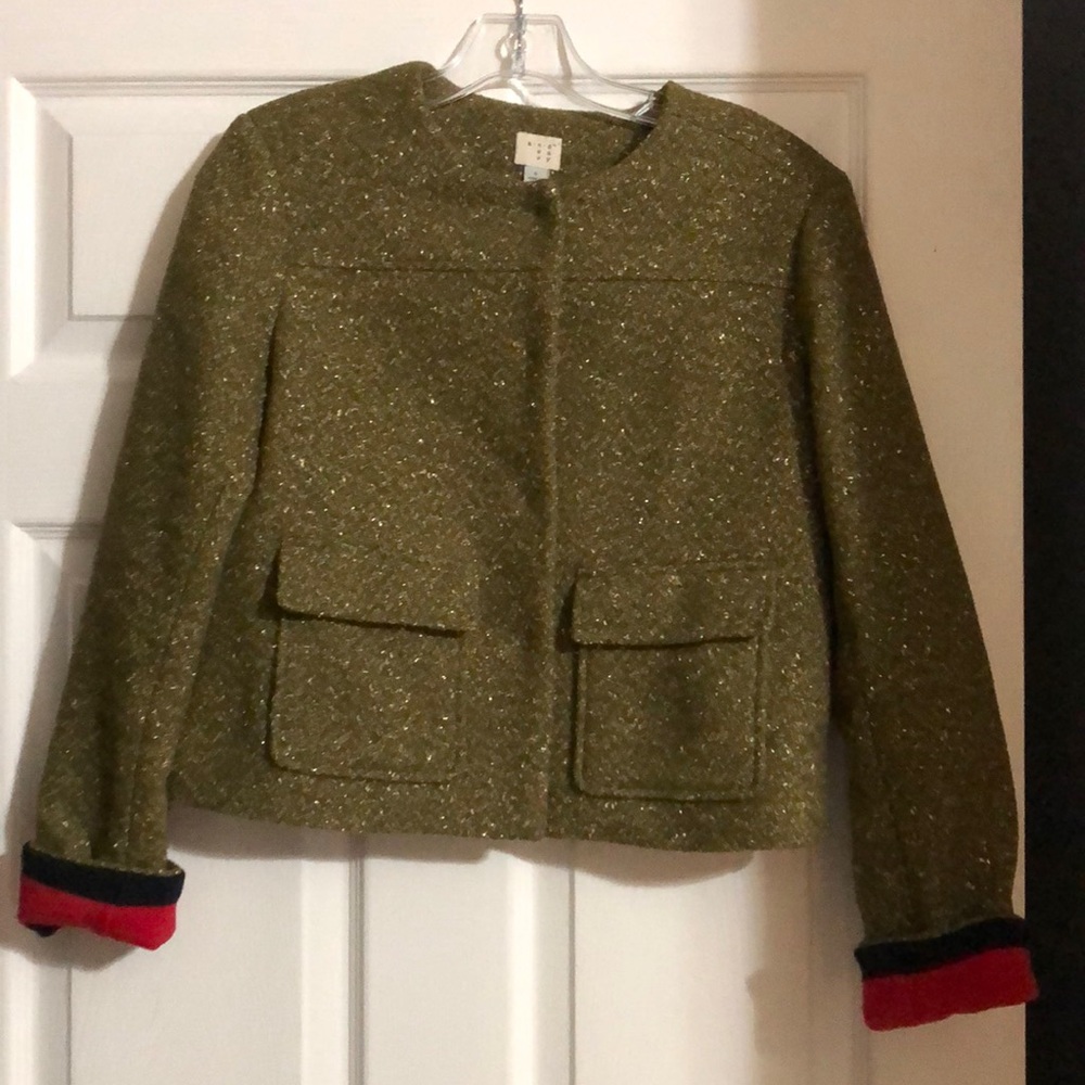 Cropped Blazer - image 1